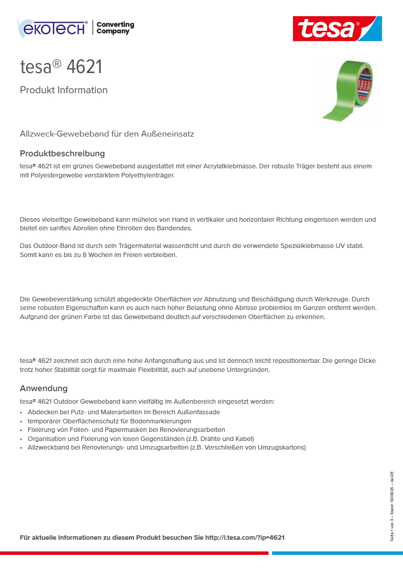 Product-information_tesa®-04621_de-DE-ekotech