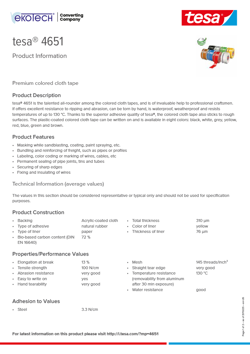 Product-information_tesa®-04651_en-ekotech