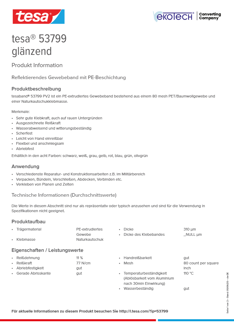 Product-information_tesa®-53799_de-DE-ekotech