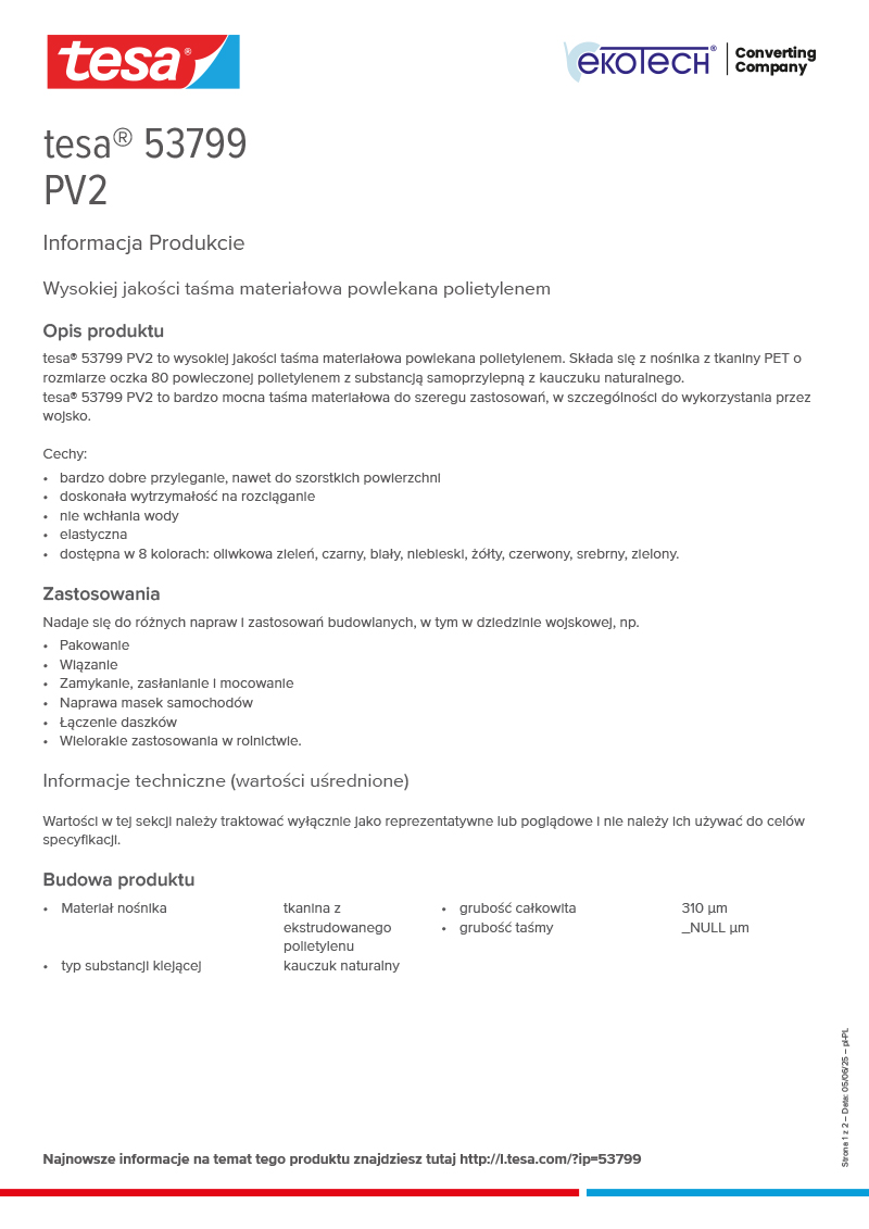 Product-information_tesa®-53799_pl-PL-ekotech