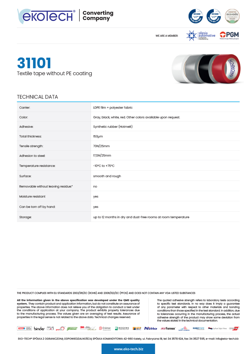 Eko-Tech Converting Company - converting-tasm-tasmy-tekstylne-31101-en
